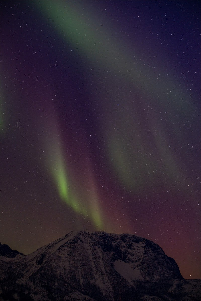 Aurora above Lundøya I Geography