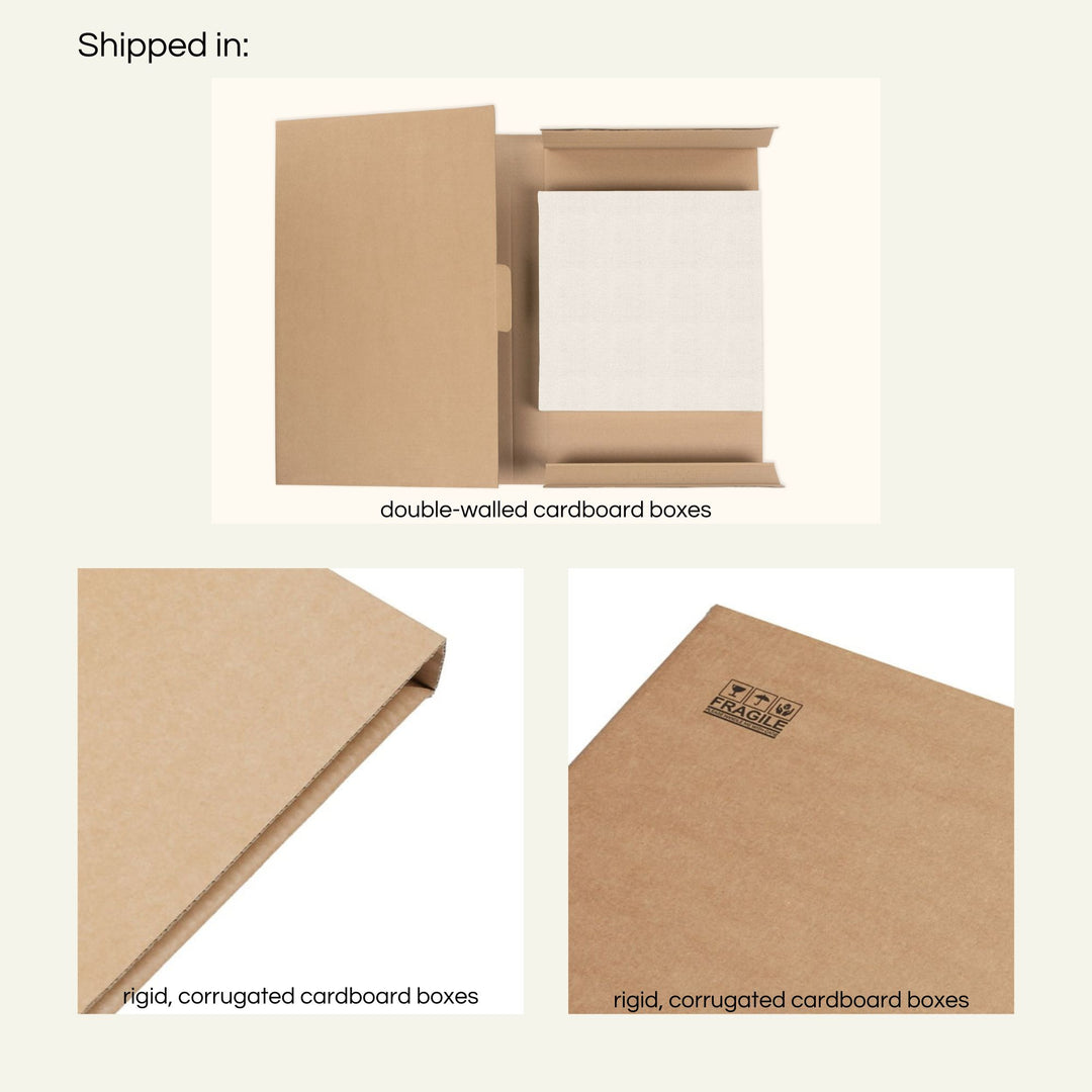 Рыбоводные загоны на острове Лундёйя с полярным сиянием I - Рамка для холста