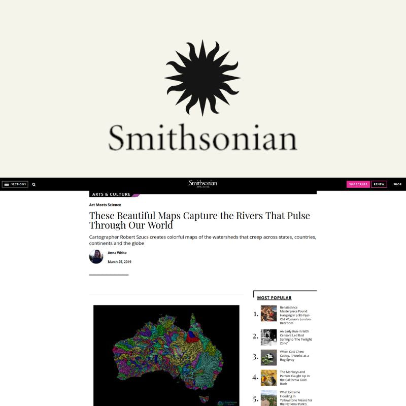 Screenshot of Smithsonian Magazine article about Grasshopper Geography