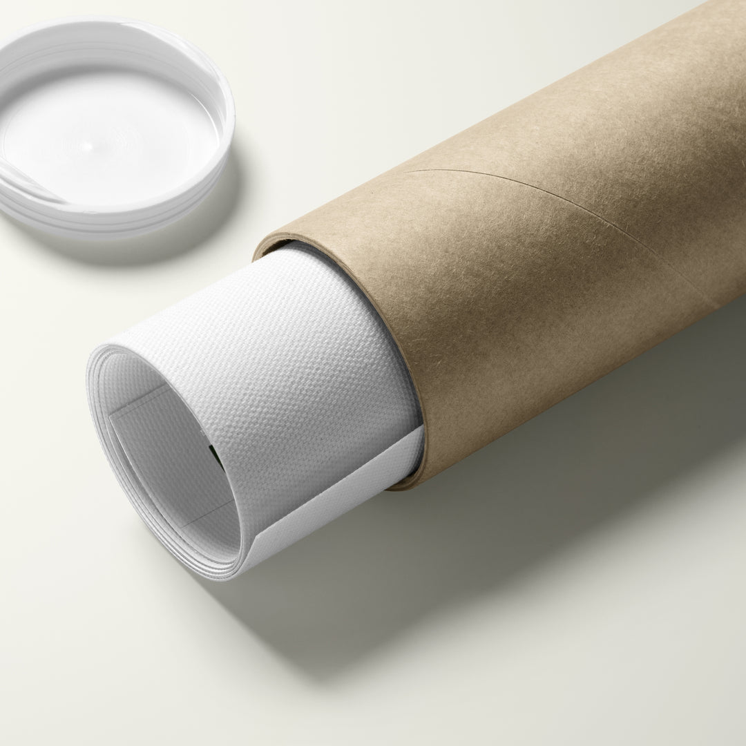 Fish pens with aurora I - Rolled Canvas