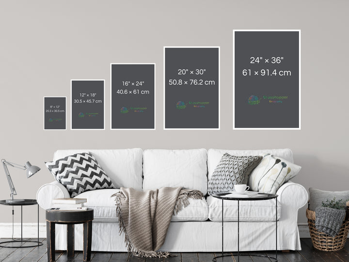 Coucher de soleil sur les enclos à poissons II - Hahnemühle Photo Rag Print