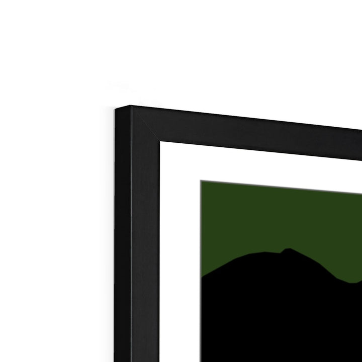 निकारागुआ - महासागर जल निकासी बेसिन मानचित्र, लेजेंड v2 के साथ काला - फ़्रेमयुक्त प्रिंट