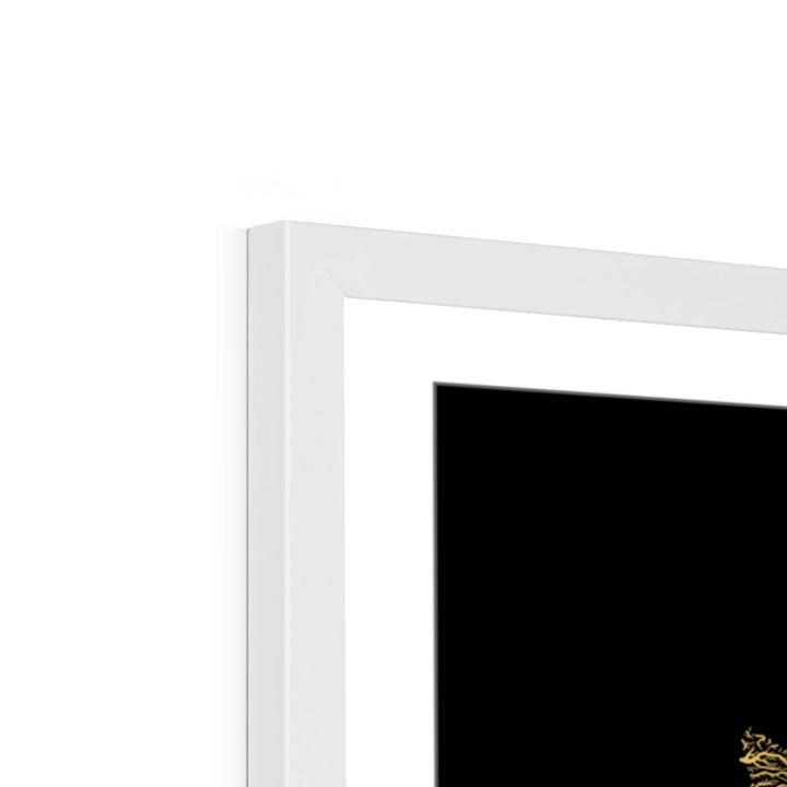 संयुक्त राज्य अमेरिका - महासागर जल निकासी बेसिन मानचित्र, लेजेंड v1 के साथ काला - फ़्रेमयुक्त प्रिंट