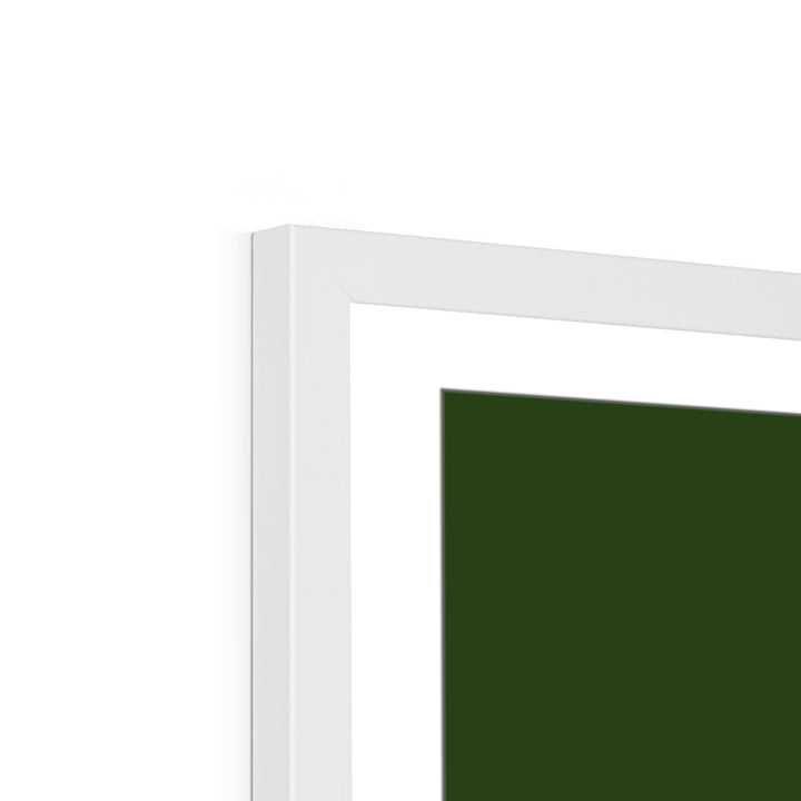 Африка - Карта океанического водосборного бассейна, черная с легендой, версия 2 - Рамочная печать