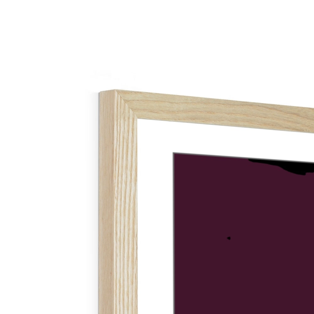 ऑस्ट्रेलिया - महासागर जल निकासी बेसिन मानचित्र, लेजेंड v2 के साथ काला - फ़्रेमयुक्त प्रिंट