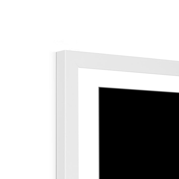 Панама - Карта океанического водосборного бассейна, черная с легендой, версия 1 - Рамочная печать