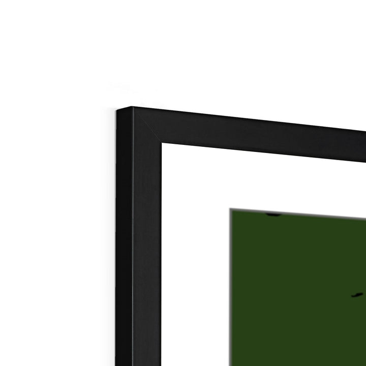 दक्षिण अमेरिका - महासागर जल निकासी बेसिन मानचित्र, लेजेंड v2 के साथ काला - फ़्रेमयुक्त प्रिंट