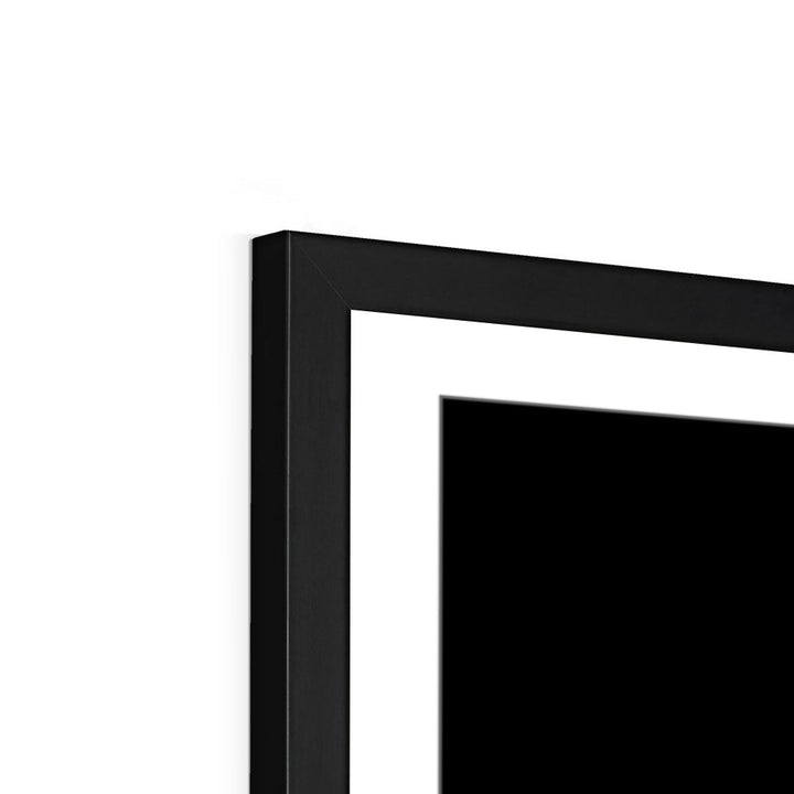 सीरिया - महासागर जल निकासी बेसिन मानचित्र, लेजेंड v2 के साथ काला - फ़्रेमयुक्त प्रिंट