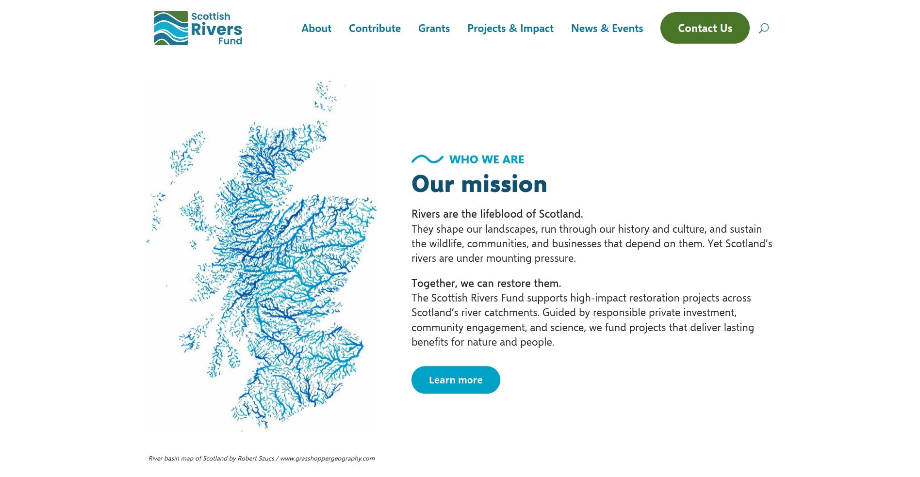 Scotland River Basin Map Featured on Scottish Rivers Fund Website ...