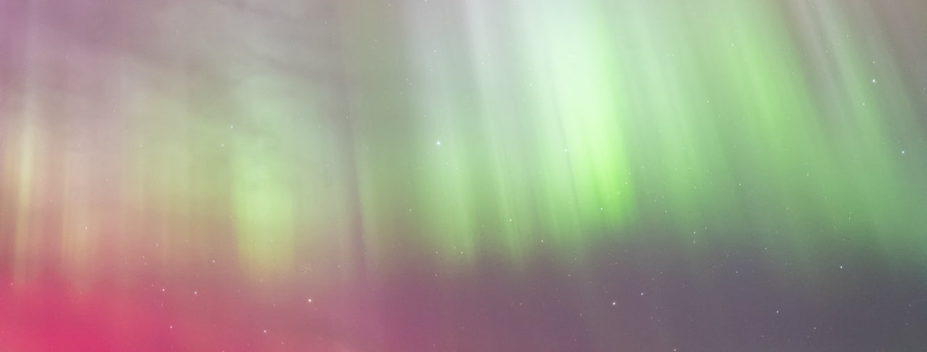 Rainbow aurora
