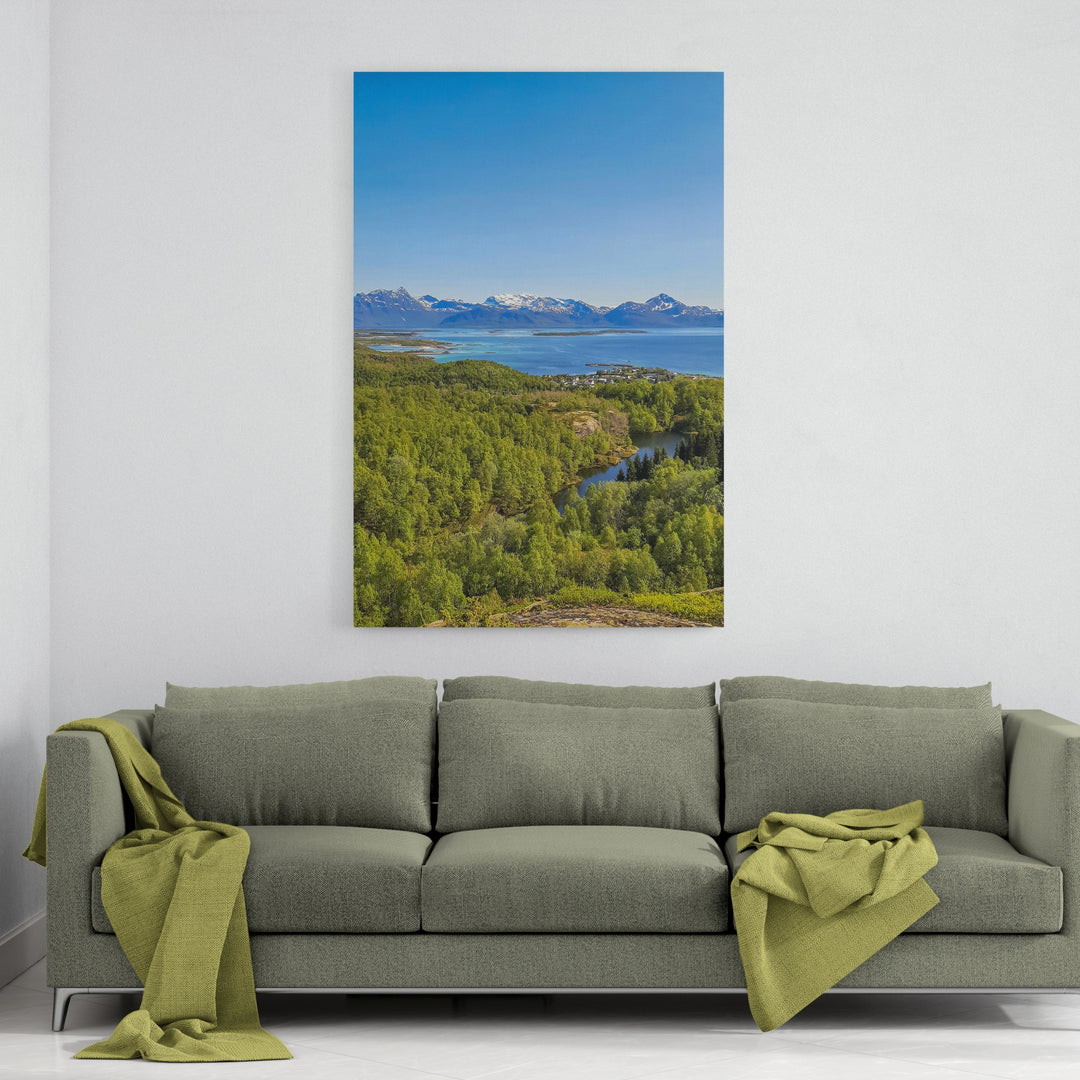Erste Sommertage - Leinwand