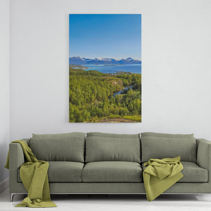 Erste Sommertage - Leinwand