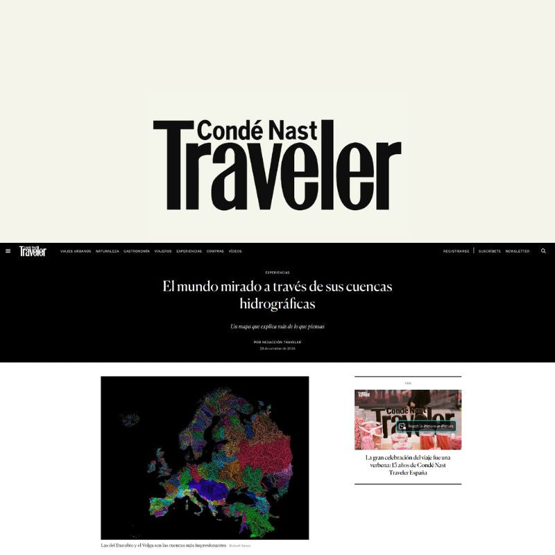 Screenshot of article about Grasshopper Geography on Condé Nast Traveler