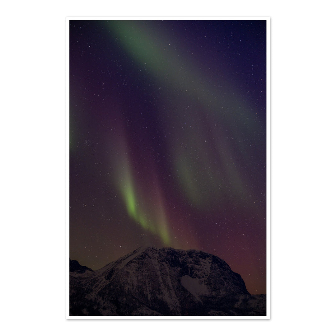 Aurora above Lundøya I - Hahnemühle Photo Rag Print