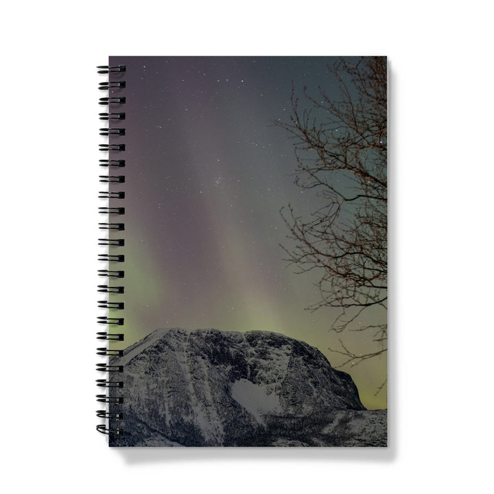 Aurora above Lundøya III - Notebook