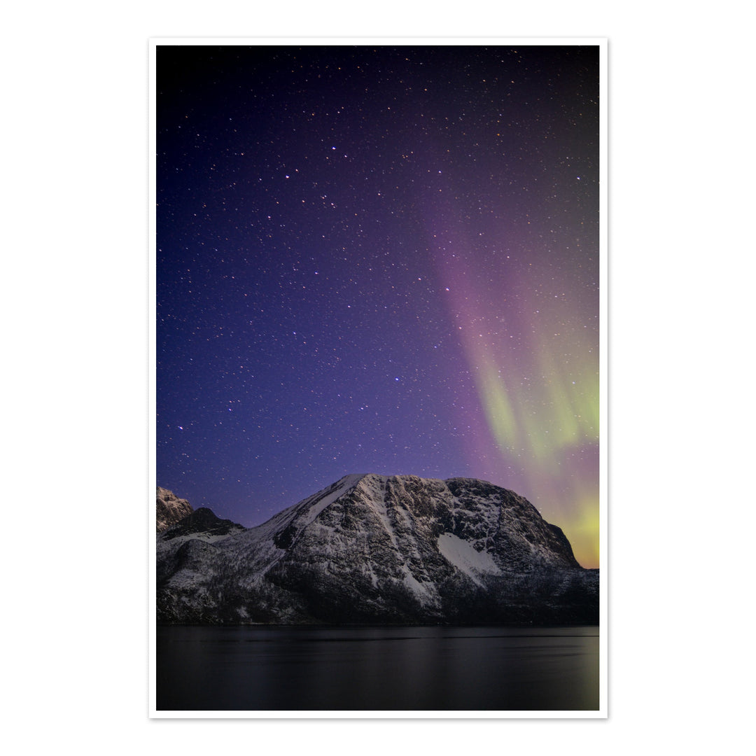Aurora above Lundøya IV - Hahnemühle Photo Rag Print