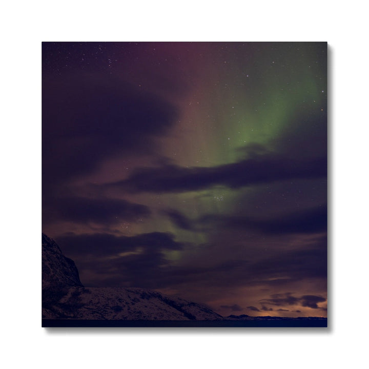 Aurora nublada - Lienzo