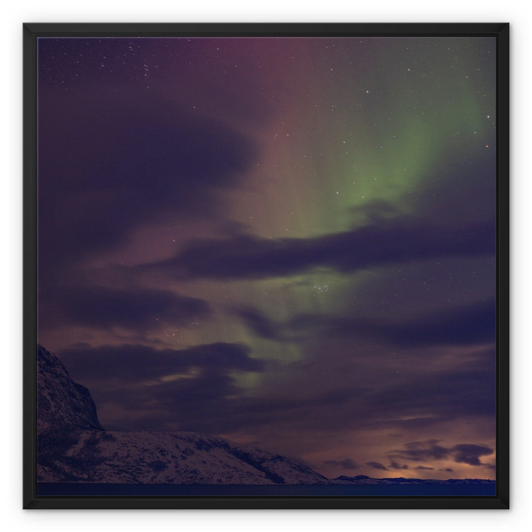 Aurora nublada - Cuadro enmarcado