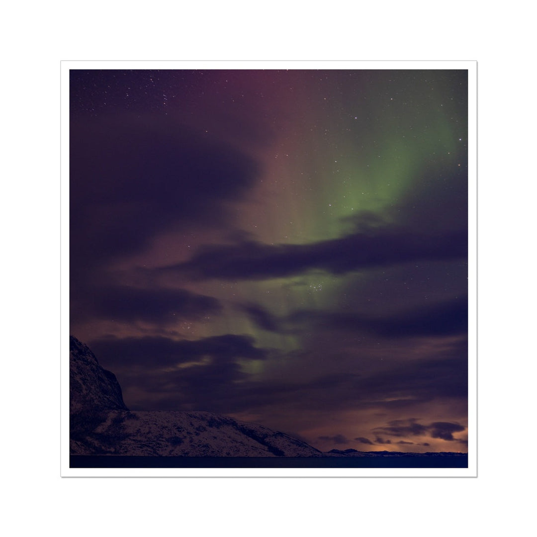 Aurora nublada - Impresión de arte fotográfico