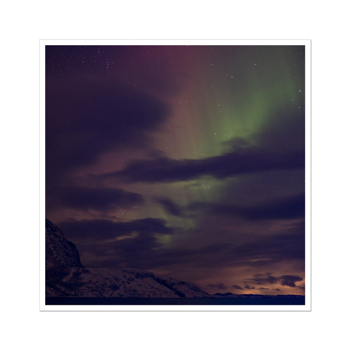 Aurora nublada - Impresión de arte fotográfico
