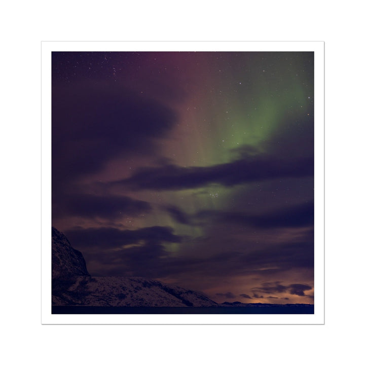 Aurora nublada - Lona Enrollada