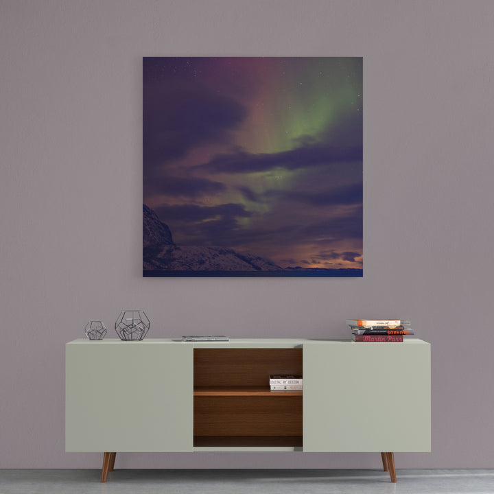 Aurora nublada - Lienzo