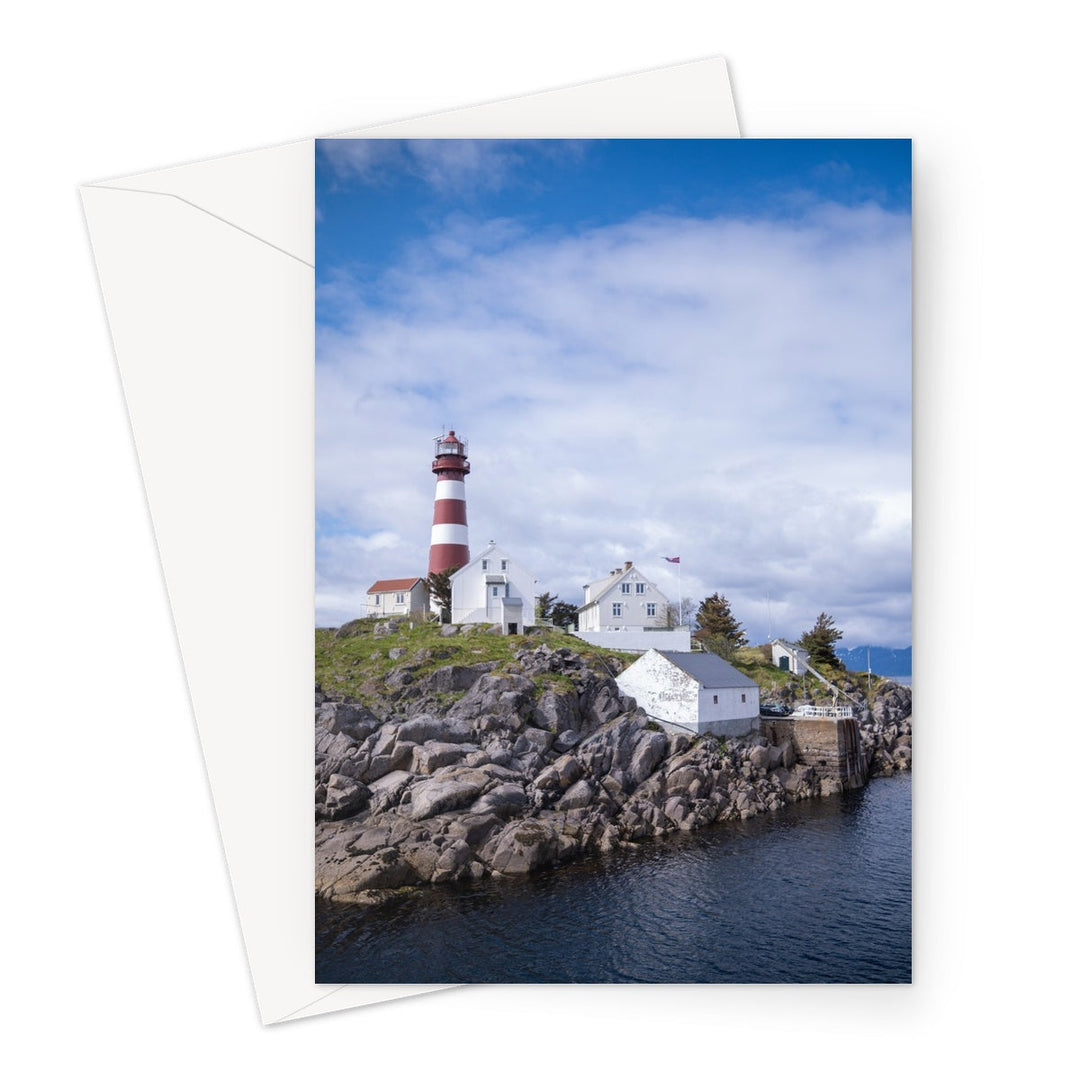 Lighthouse of Skrova - Greeting Card