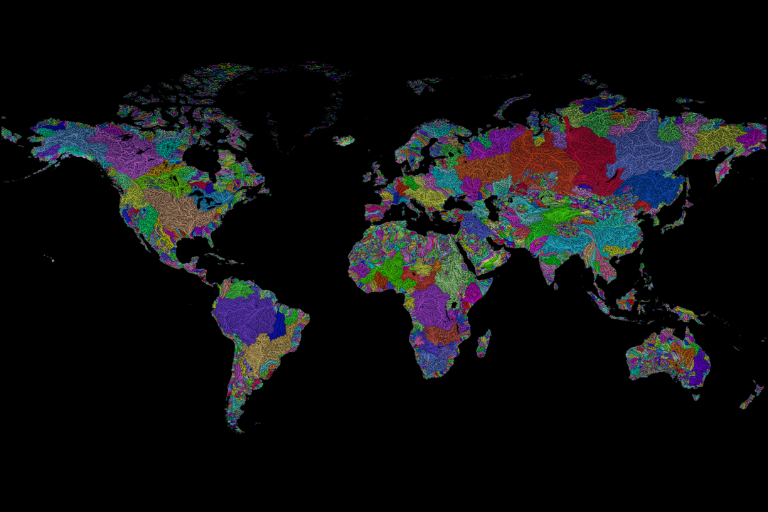 Curstomer World Map Example CUSTOM Maps of the world – Grasshopper Geography