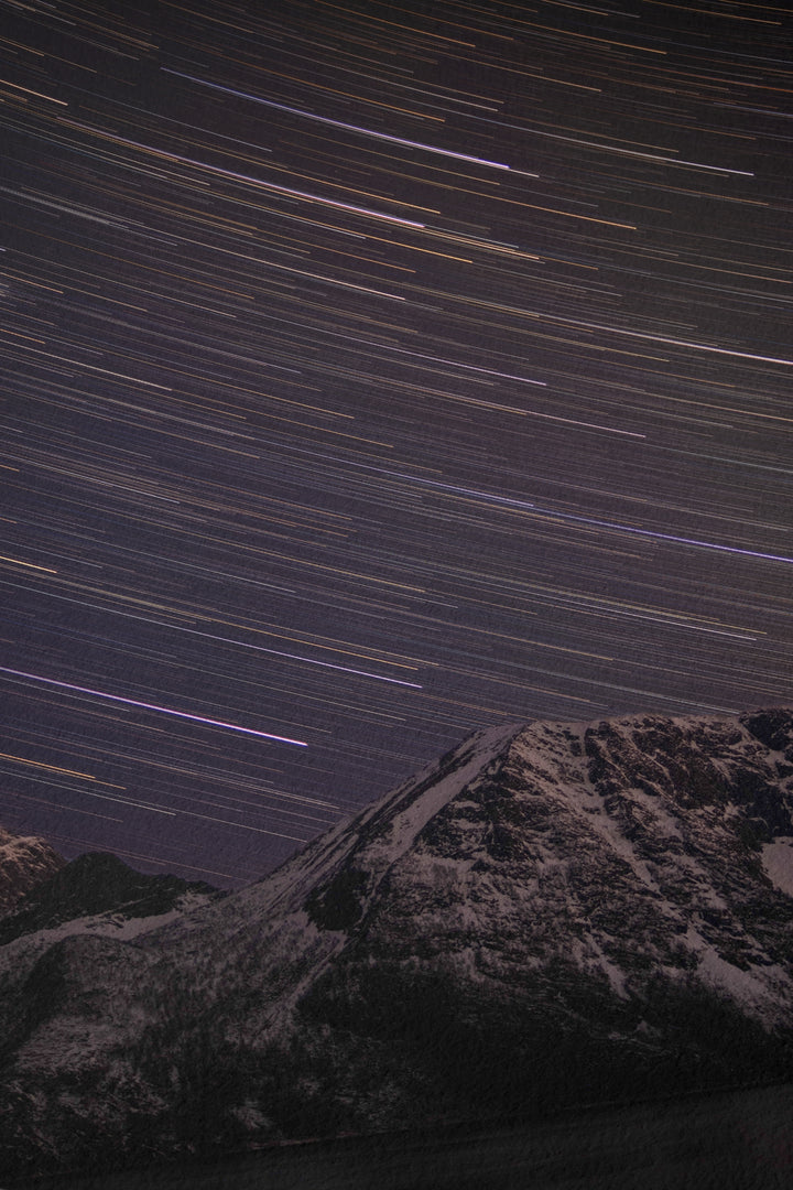 Star trails above Lundøya - Hahnemühle Photo Rag Print