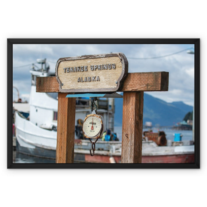 Tenakee Springs - Framed Canvas
