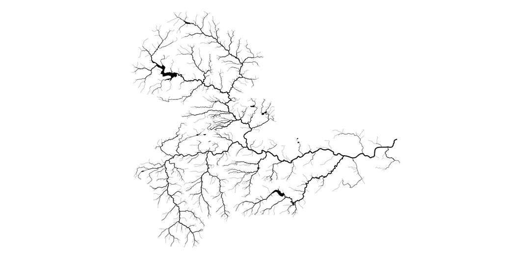 CUSTOM Tyne river maps