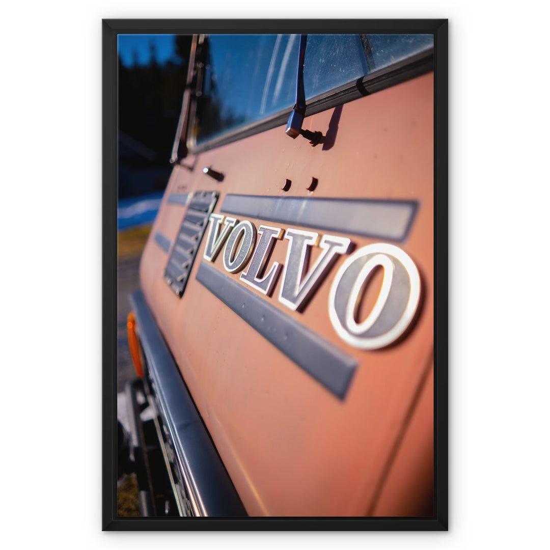 Volvo Laplander - Framed Canvas