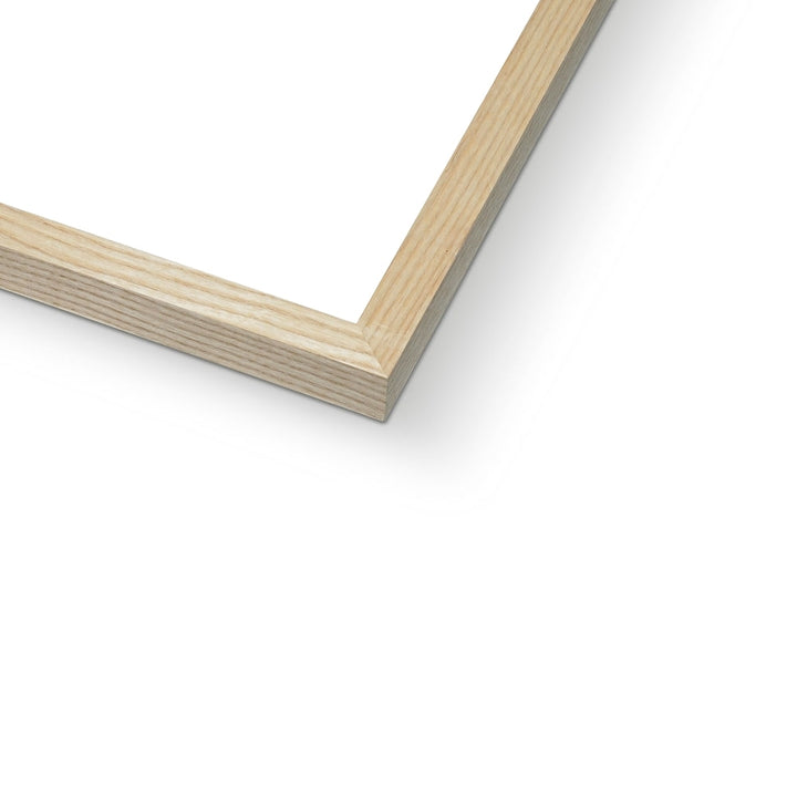 River basins of the 50 US States - Framed Print