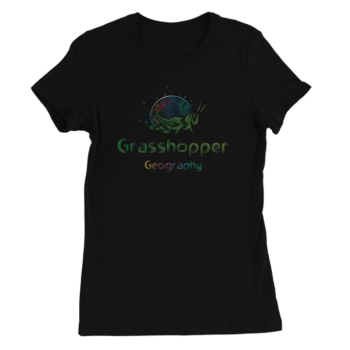 Camiseta favorita de mujer con logotipo de Grasshopper Geography