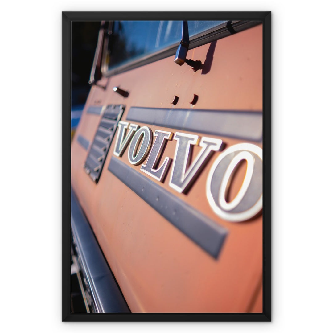 Volvo Laplander - Framed Canvas
