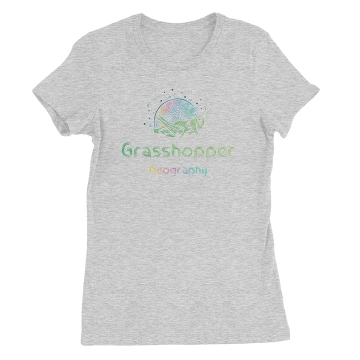 Camiseta favorita de mujer con logotipo de Grasshopper Geography