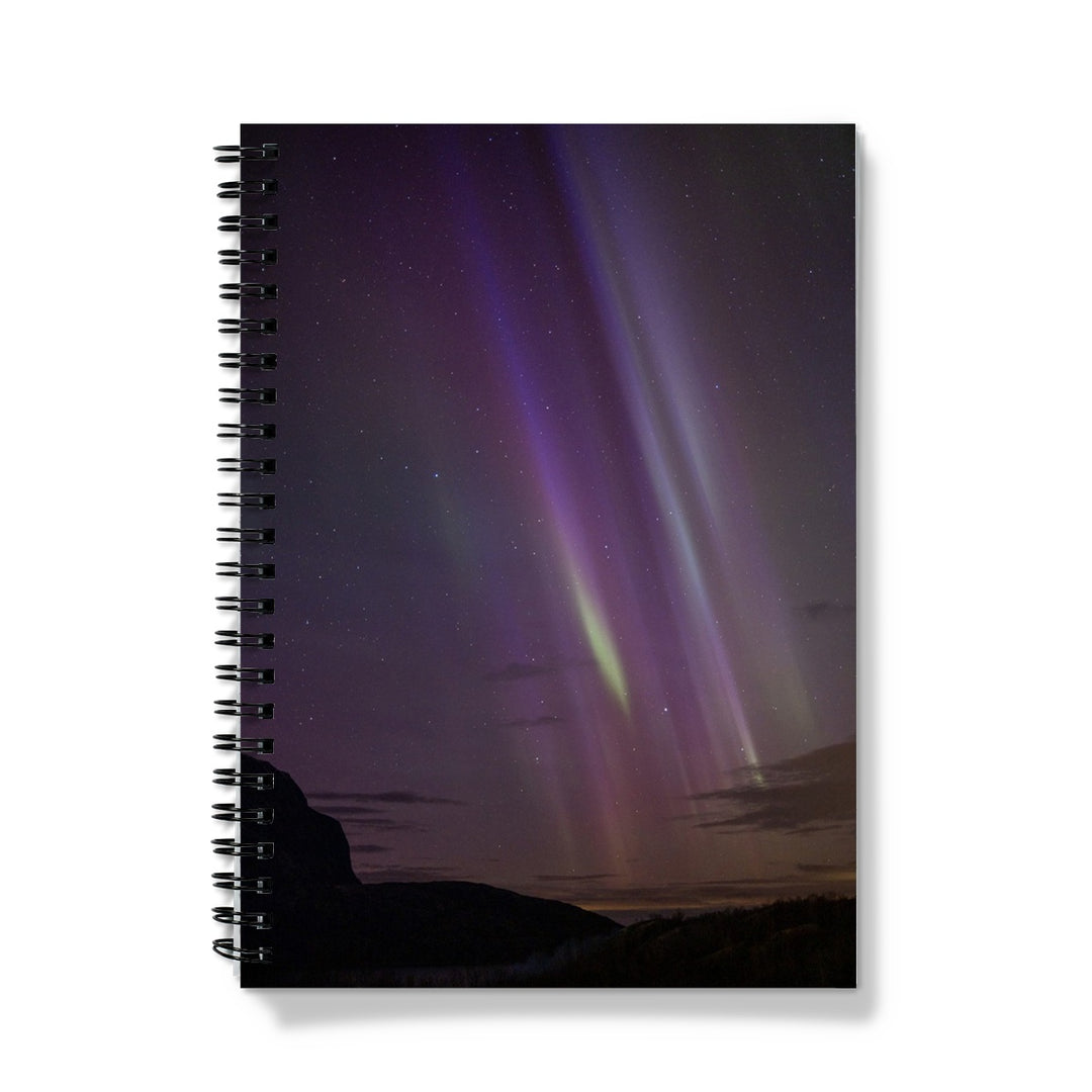 Rainbow aurora III Notebook