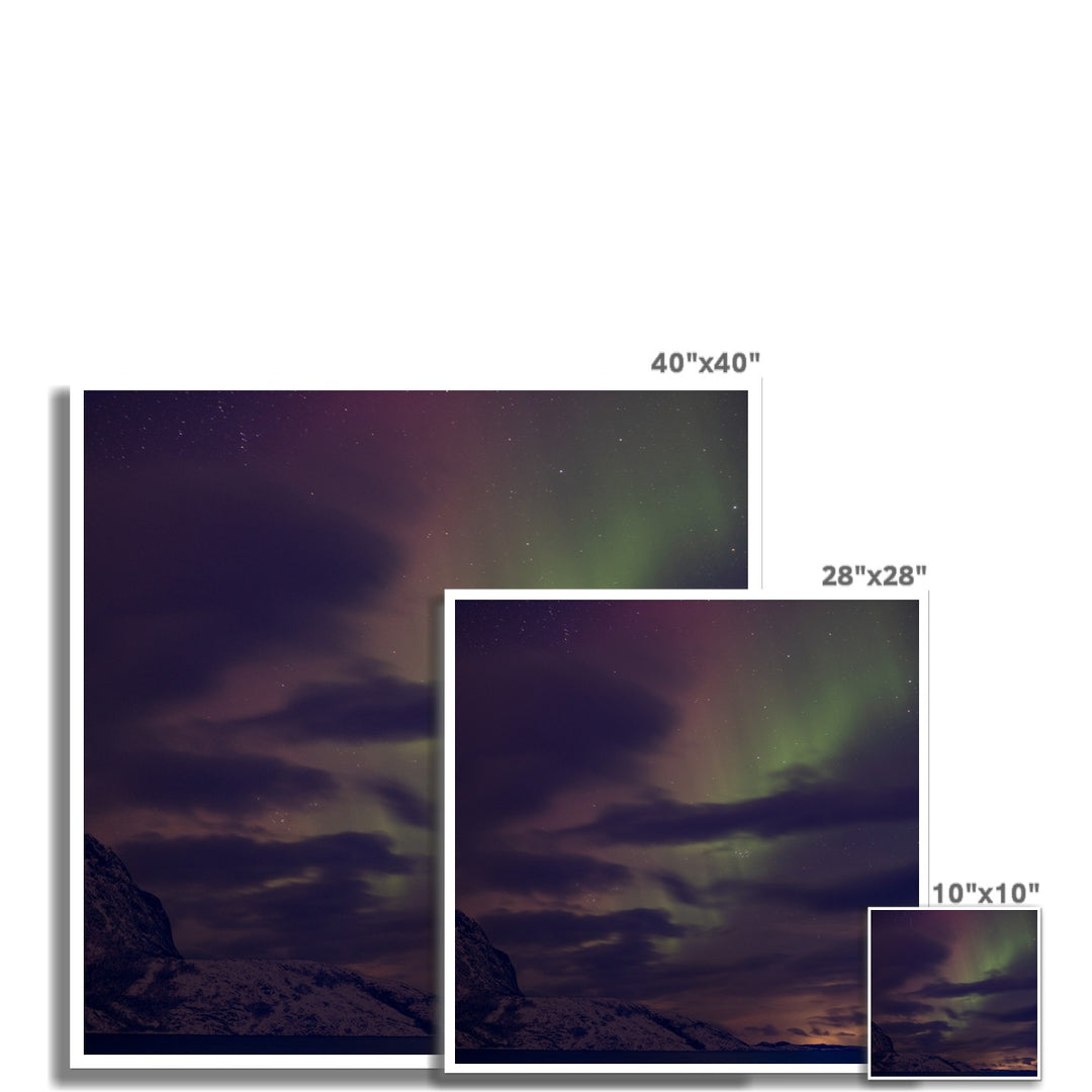 Aurora nublada - Hahnemühle Photo Rag Print