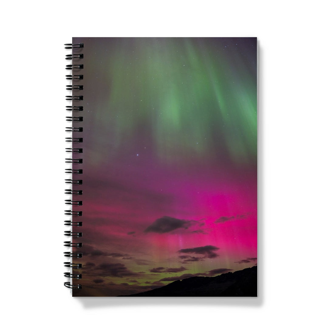Rainbow aurora IV Notebook