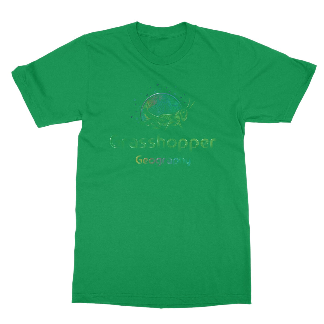 Grasshopper Geography Logo Softstyle T-Shirt