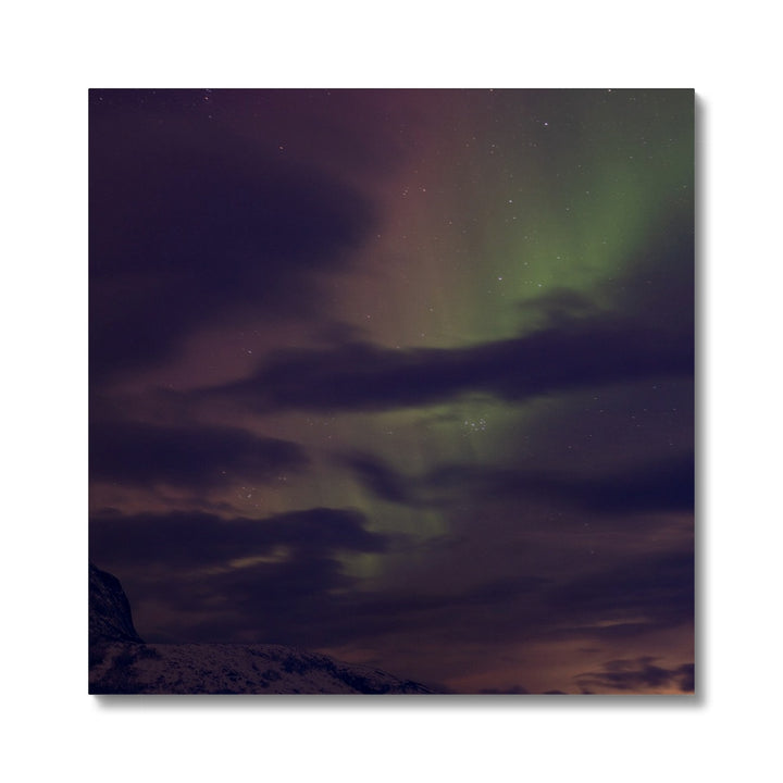 Aurora nublada - Lienzo