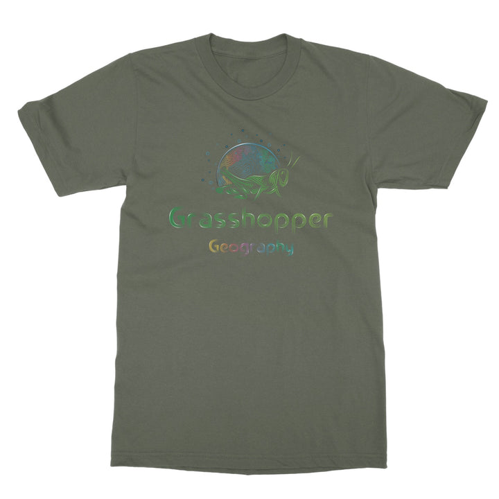 Grasshopper Geography Logo Softstyle T-Shirt