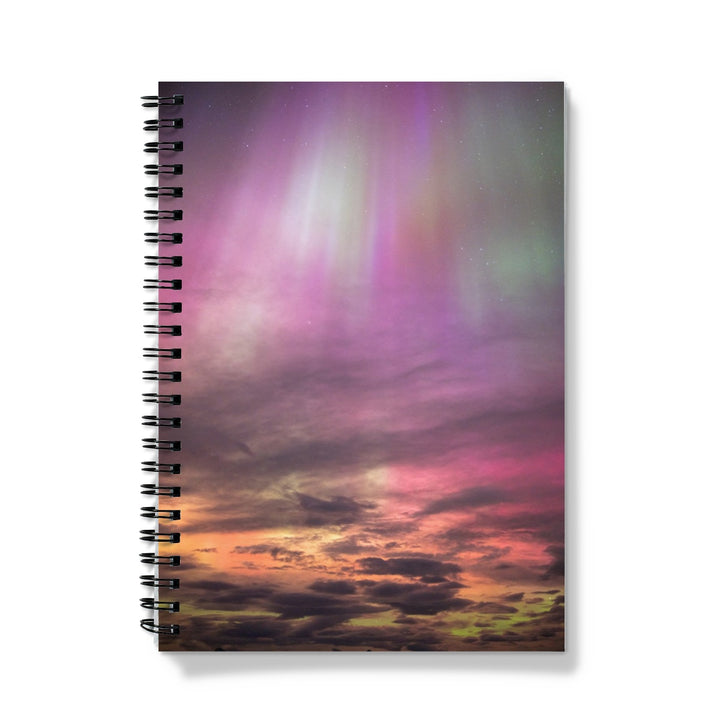 Rainbow aurora V Notebook
