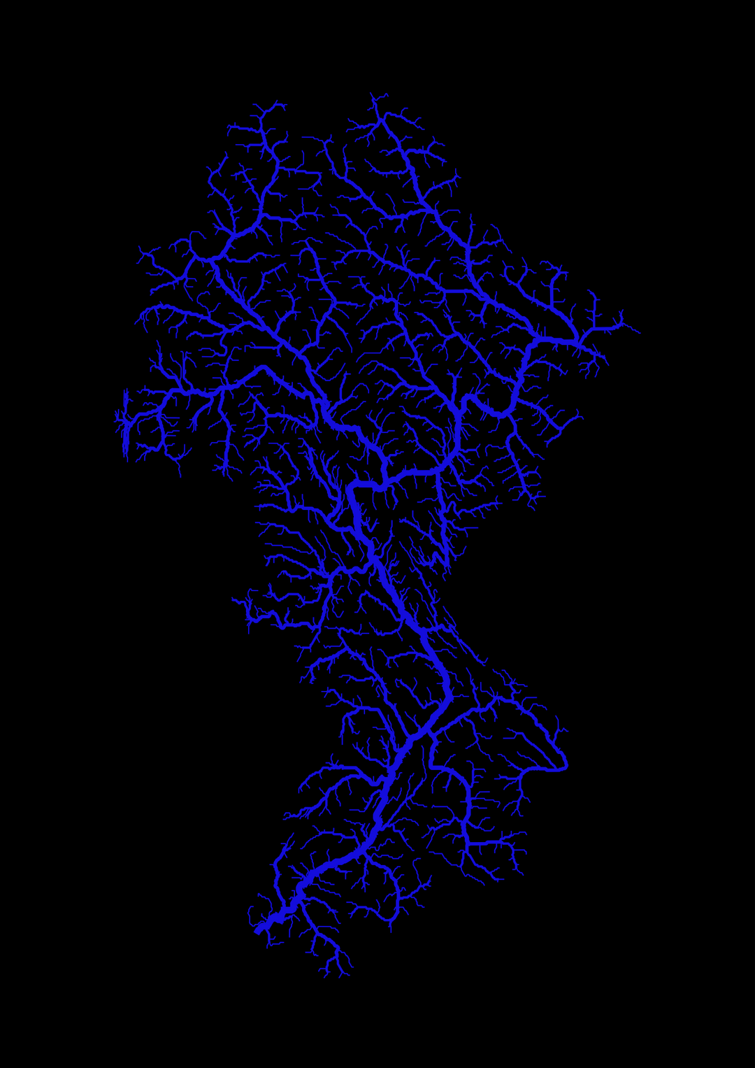 CUSTOM Skeena, Nass and Gitanyow territory river maps