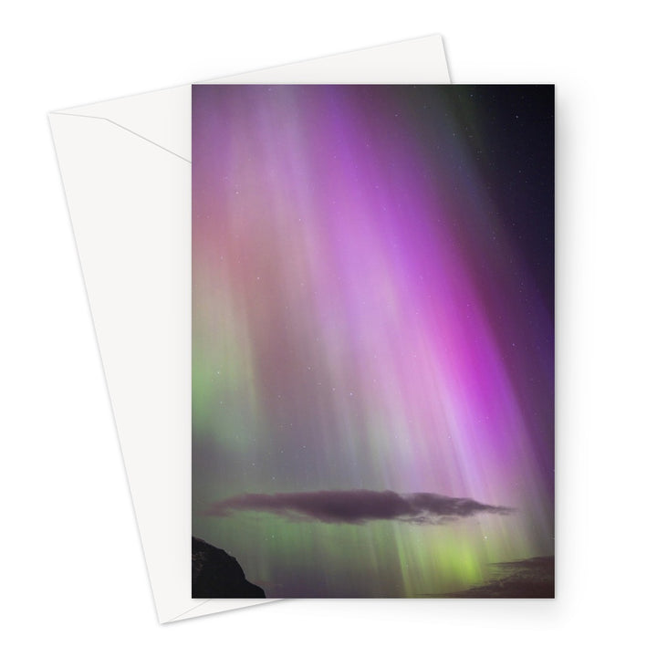 Rainbow aurora VIII Greeting Card