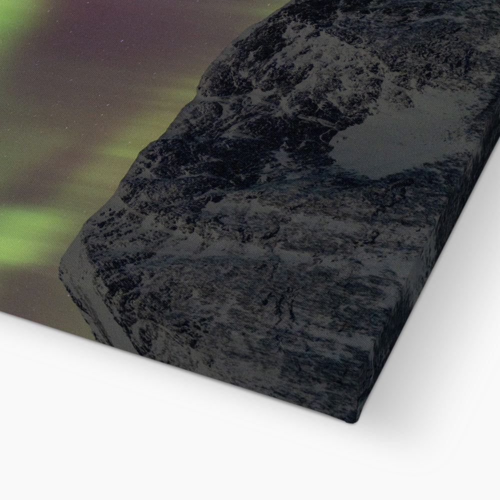 Aurora above Lundøya II - Canvas