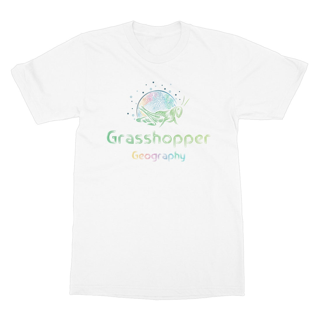 Camiseta Softstyle con logotipo de Grasshopper Geography